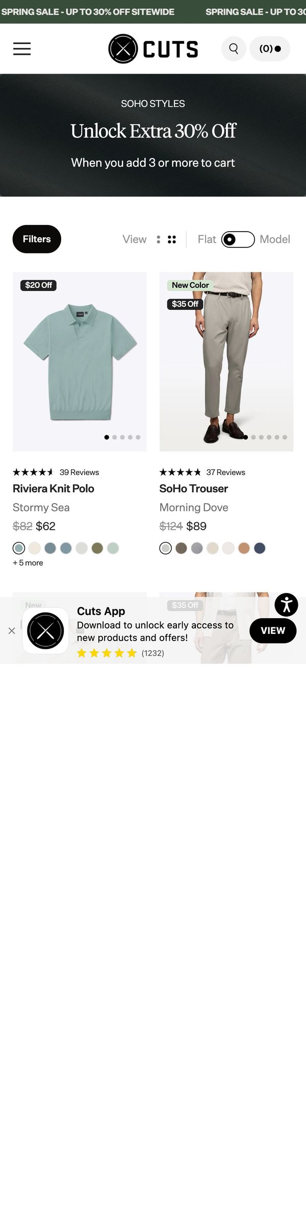 Collection with Gamified Discount Popup example