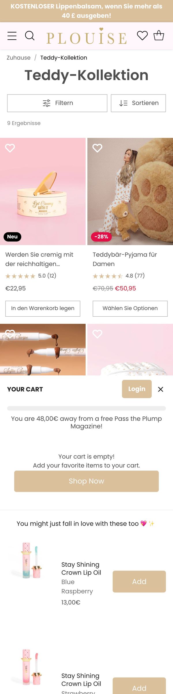 SEO Text-Led Category Collection example